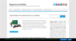 Desktop Screenshot of negociosrentablesyotros.com