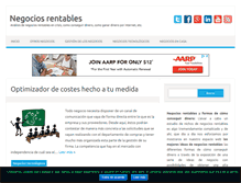 Tablet Screenshot of negociosrentablesyotros.com